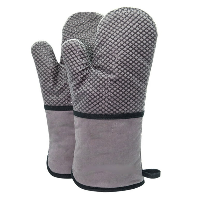 Heat Resistant Oven Mitts High Temperature Resistance Anti