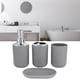 thumbnail image 4 of Botella de Champú, Juego de Accesorios de Baño, dispensador de Jabón de Plástico, Taza de Enjuague, Jabonera, Kit de Ducha Ligero, Moderno y Sencillo para Decoración de Baño, 4 of 7