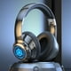 thumbnail image 1 of Auriculares Bluetooth 5.2 para deportes electrónicos con baja latencia, cómodos de usar, 20 horas de uso, plegables, con micrófono, de plástico., 1 of 9