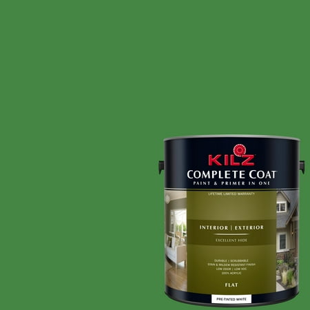 Kilz Complete Coat Interior Exterior Paint Primer In One Rh110 Watered Grass