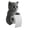 A, variant on Cute Cat Toilet Paper Holder Multi Style Wall Mounted Roll Tissue Rack Creative Resin Feline Craft Hanging Sculpture for Bathroom Accent Decor