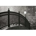 thumbnail image 2 of Vitaly Geyman 24x17 Gallery Wrapped Canvas Wall Art Titled - Bridge of Light II BandW, 2 of 4