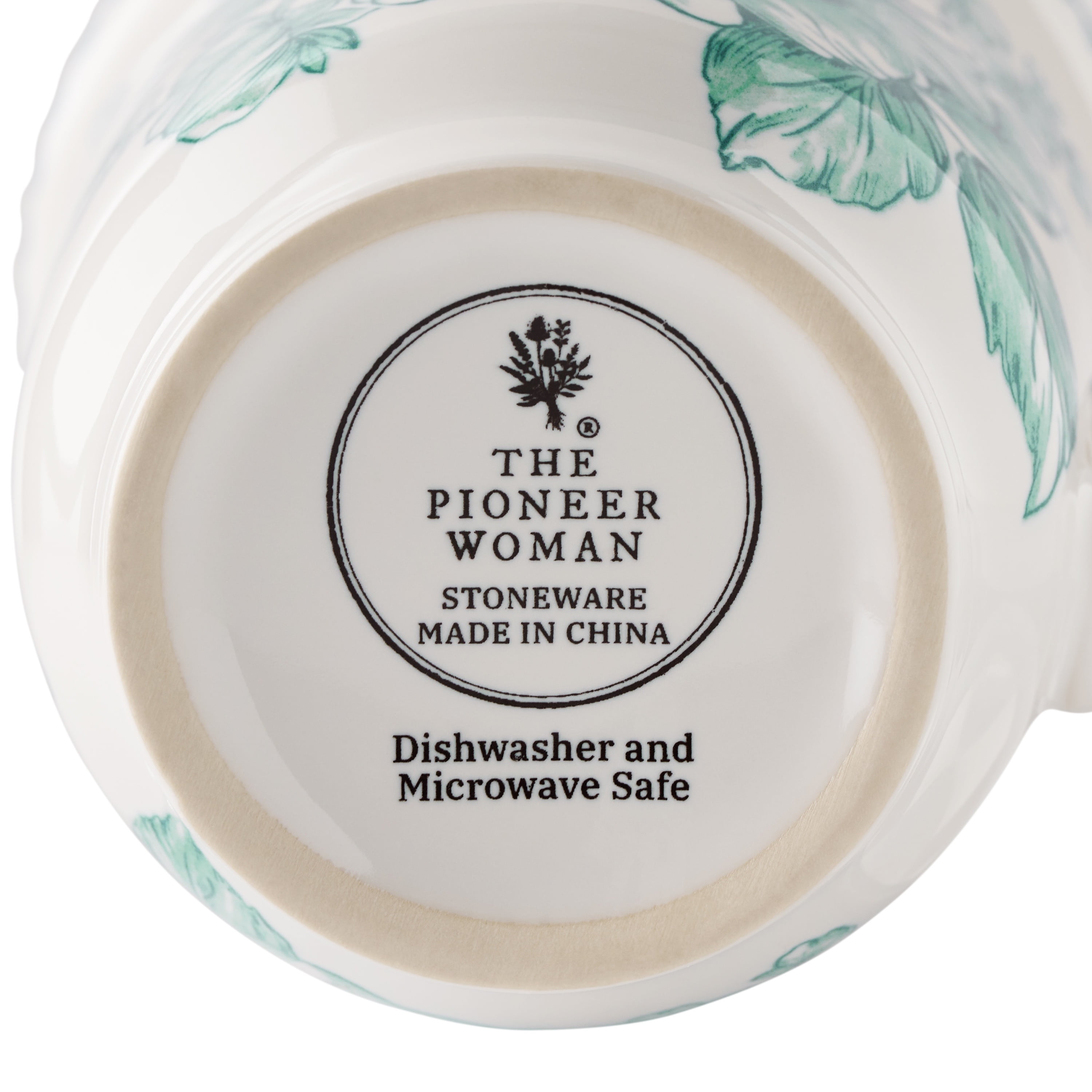 The Pioneer Woman Agatha 12-Ounce Stoneware Mug, Green