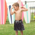 thumbnail image 4 of FORMRS Boys Swim Trunks Quick Dry Mesh Liner Boardshorts Sizes XS-XL, Gothic Floral Print, 4 of 7