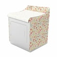 thumbnail image 2 of Ladybugs Washer Cover, Floral Branches with Little Insects Pastel Color Cartoon Style of Drawing, Washroom Decor with Dust Protection, 29" x 28" x 40", Multicolor, by Ambesonne, 2 of 3