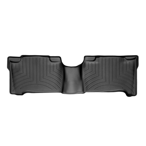 WeatherTech Custom Fit FloorLiners compatible with 2005-2007 Toyota Sequoia - 2nd Row, Black