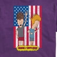 thumbnail image 2 of Beavis & Butthead - Americana - Men's Short Sleeve Graphic T-Shirt, 2 of 4