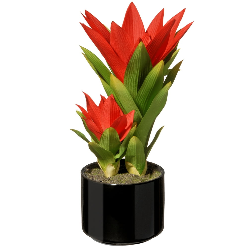 National Tree Artificial 10" Bromeliad Plant