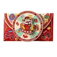 thumbnail image 1 of Enveloppe Rouge-Or Rotative Enveloppe Rouge Verticale Paquet Rouge Pailleté Papier Ensemble de Paquets Rouges Festifs Design Rotatif Multi-Motifs Texture Robuste Enveloppe Rouge de Vacances Cadeau de Mariage, 1 of 7