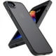 thumbnail image 1 of wonima11 Shockproof Case for iPhone SE 2022/2020 [Military Drop Certified] - Semi-Clear Hard Back Protective Slim Case for iPhone SE/8 (4.7") - Frosted Black, 1 of 1