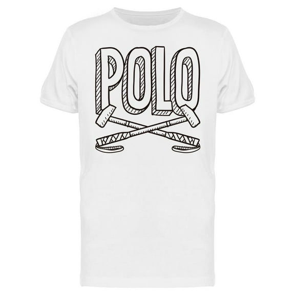 Polo Sport And Mallets T-Shirt Men -Image by Shutterstock, Male 3X-Large