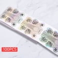 thumbnail image 3 of Amdohai Nails Form Nail Sticker Art Tips Guide Sticker Adhesive Nail Form Extension Nail Tool Butterfly Shape for Acrylic Nail Extension Guide Tools Nail Care Manicure DIY Tool 100pcs / 300pcs Opt, 3 of 7