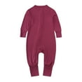 thumbnail image 6 of Baby Cotton Rompers Footless Pajamas Zipper Long Sleeve Sleeper Jumpsuit Warm Baby Clothes 12 Month Easter Outfit Boy, 6 of 9