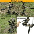 thumbnail image 7 of SUNYA Archery Compound Bow Stand with Flexible Clamping Jaws System, 7 of 7