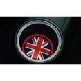 thumbnail image 6 of Red/Blue 73mm Union Jack UK Flag Style Silicone Insert Mats For Mini Cooper R55 R56 R57 R58 R59 Front Console Drink Holders, 6 of 9