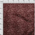 thumbnail image 3 of oneOone Rayon Maroon Fabric Abstract Sewing Craft Projects Fabric Prints By Yard 56 Inch Wide, 3 of 4