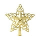 thumbnail image 2 of mfyjkho Adorno navideño de estrella para árbol, de plástico irrompible, dorado, 22 x 20 x 2 cm, para árbol de Navidad de interior (1 unidad), 2 of 7