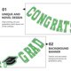 thumbnail image 5 of VERDANVERSE Banner Decorativo Para Graduación Verde Para Fiesta Colgante Con Duradero, 5 of 6