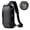 black, variant on Anti-Theft Sling Bag Chest Shoulder Backpack Crossbody Bags for Men Women Cover Pack Hiking Small Rucksack with USB Charging Port for Business Travel Hiking Bicycle Sport Gym Pack