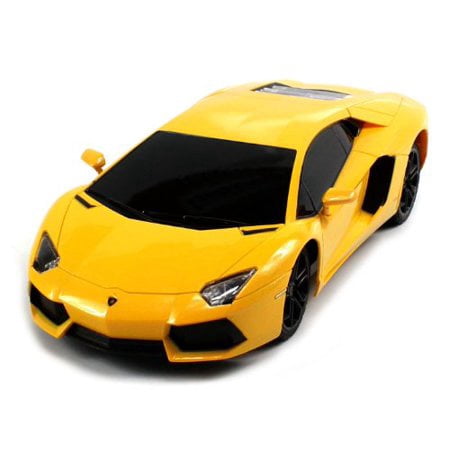 RC Car 1:18 Lamborghini Aventador Radio Remote Control Cars Electric Car Sport Racing Hobby Toy Car Grade Licensed Model Vehicle for Kids Boys and Girls Best Gift
