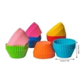 thumbnail image 3 of Less Than 5 Cake Mould Cake Cup Silicone Mafen Cup DIY Baking Silicone Cake, 3 of 3