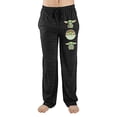 thumbnail image 4 of Star Wars Mandalorian Baby Grogu Mens Black Sleep Pajama Pants-M, 4 of 7