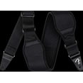 thumbnail image 2 of Correa de guitarra Fender Swell de neopreno negra de 7,62 cm de ancho, 2 of 5