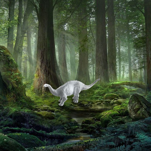 Fiudx Ofertas relámpago Modelo educativo de dinosaurio Allosaurus simulado para niños, juguete para regalo