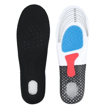 ESYNIC Unisex Orthotic Arch Support Gel Insoles Sport Comfort Shoe Shock Absorb