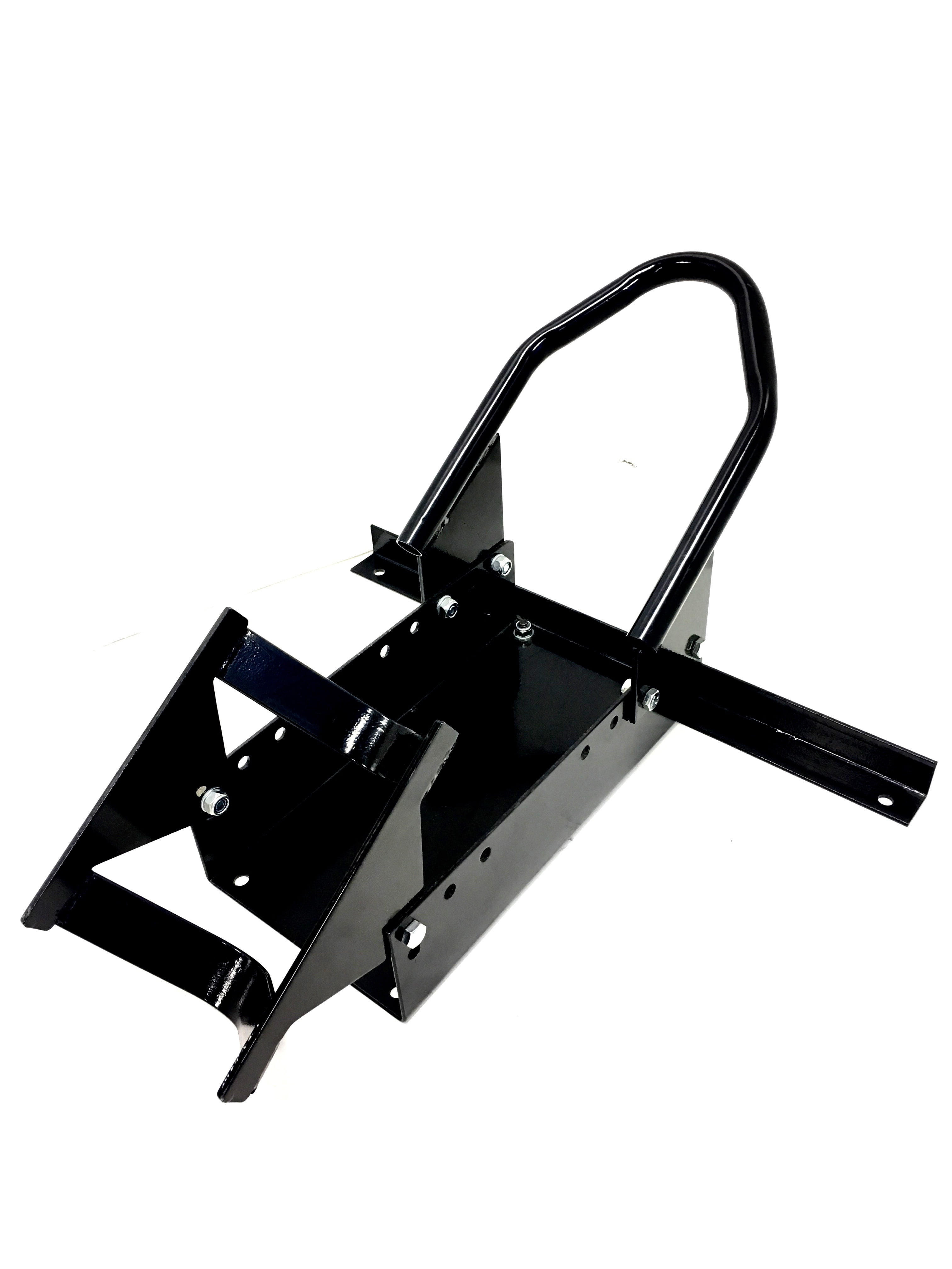 MaxxHaul 80077 Standard Motorcycle Wheel Chock with Pivoting Cradle