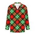 thumbnail image 3 of Wdfiry Mens Plaid Pajama Set, Soft Print Pajamas for Men, Lightweight Warm Sleepwear Nightwear 2 Piece Set, 3 of 6