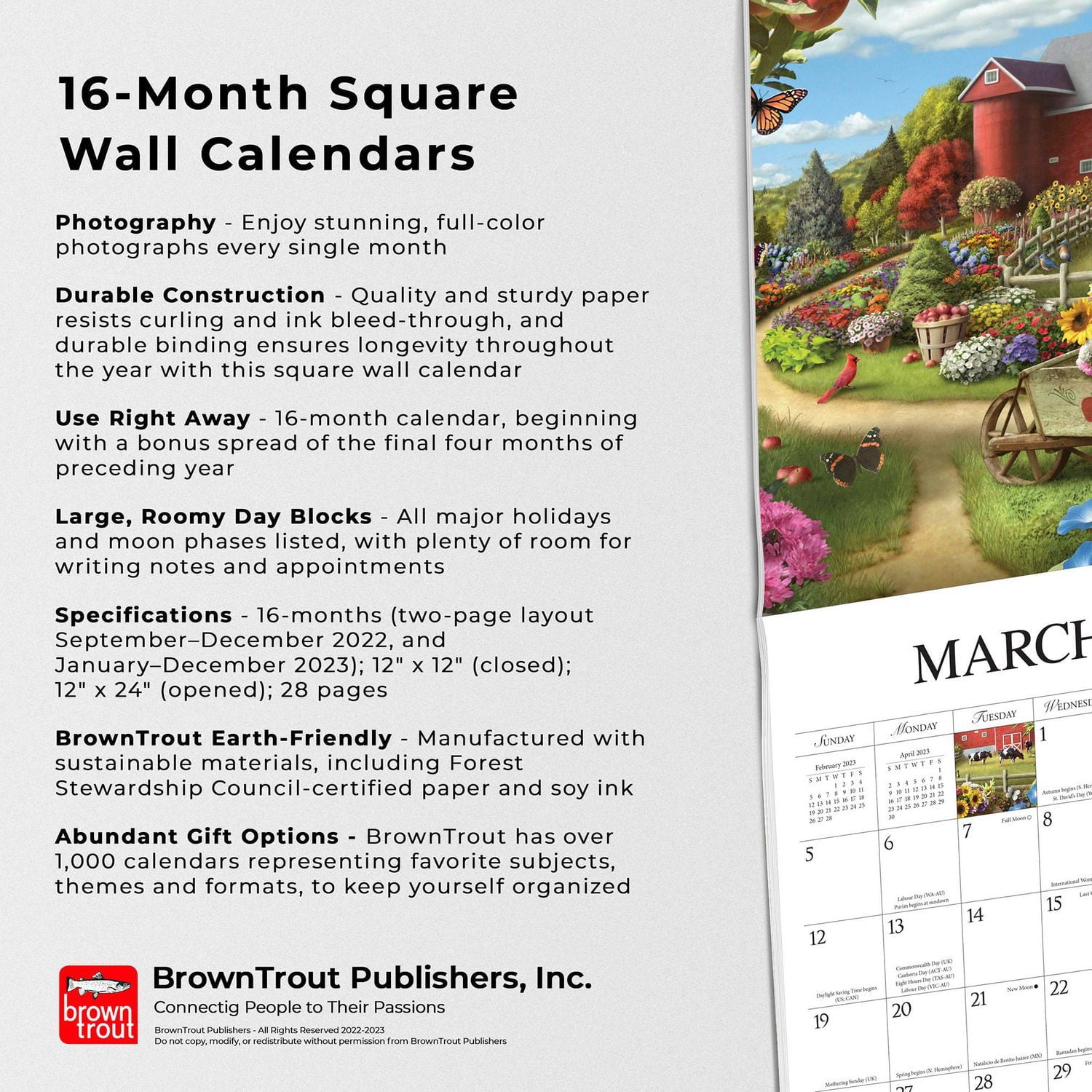 A Country Walk 2023 Square Hopper