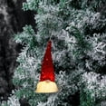 thumbnail image 2 of Cheapark Light-Up Knitted Christmas Hat Ornament - Faceless Doll Pendant with Luminous Glow, Small Tree Hanging Decor that Adds Warm Holiday Vibe, 2 of 6