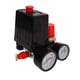 thumbnail image 3 of Uadme Válvula De Control De Presión del Compresor De Aire, Interruptor De Presión del Compresor De Aire Controlador De Válvula De Control Automático De 4 Vías 0-180 PSI con Manómetro, 3 of 8