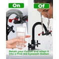thumbnail image 3 of Kit de lavado de ojos TidyFriend, lavado de ojos de emergencia montado en grifo, 3 of 7