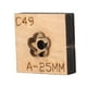 thumbnail image 1 of Flower Leather Cutting Dies, Wide Applicability High Carbon Steel Handcrafted DIY Leather Cutting Die Simple Operation For Scrapbook For Jewellery Making, 1 of 8