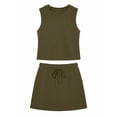 thumbnail image 7 of MINTREUS Womens 2 Piece Short Skort Set Summer Workout Tennis Skirt Athletic Sets, 7 of 7