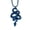 Blue No Chain, variant on Snake Necklace for Men Silver Gold Plated Colorful Pendant Punk Personalized Stainless Steel Cool Simple Vintage Python Zodiac Chain Gothic Animal Jewelry Style 1