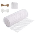 thumbnail image 1 of Shisuyan Garden Trellis Net White 1Set 118X12.6X0.08In Polyester Plastic, 1 of 8