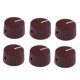 thumbnail image 5 of unbranded 6Ud Perillas De Control Para Guitarra Color Café Material Plástico Resistente, 5 of 8