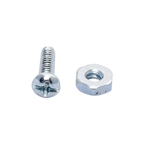 14 tornillos para máquinas 1/2 pulgada plata
