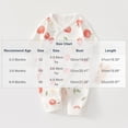 thumbnail image 3 of Ynynloco Kimono Tie Long Sleeve Soft One Piece, 100% Organic Cotton Baby Clothes for Girls & Boys, Preemie, Newborn & Infant, 3 of 7