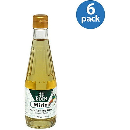 Eden Mirin Rice Cooking Wine, 10.5 oz (Pack of 6)