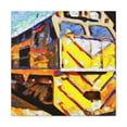 thumbnail image 1 of Trains Chug Chugging - Canvas, 1 of 10