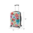 thumbnail image 3 of The Pioneer Woman Hardside Luggage 2 Piece Set, Carry-On and Checked Luggage, 3 of 8