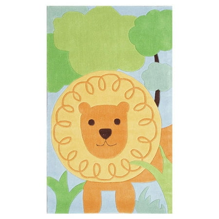 Wildon Home Crystole Organe/Green Area Rug