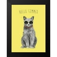 thumbnail image 2 of Solti, Balazs 11x14 Black Modern Framed Museum Art Print Titled - Hello Summer, 2 of 5