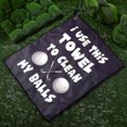 thumbnail image 4 of 2 Pcs Golf Towels Womens Golf Towel Golf Bag Towel Golfs Ball Cleaners Golf Towels For Men Women, 4 of 5