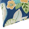 thumbnail image 5 of Greendale Home Fashions Marlow Blue Floral 17 in. Square Outdoor Throw Pillow (2-Pack), 5 of 7