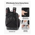 thumbnail image 3 of Nook Warmth Tool Backpack 56 Pockets - Heavy Duty Electrician Backpack - Tear Resistant Jobsite Backpack for Plumbers & Mechanics - Laptop Compartment, 3 of 9
